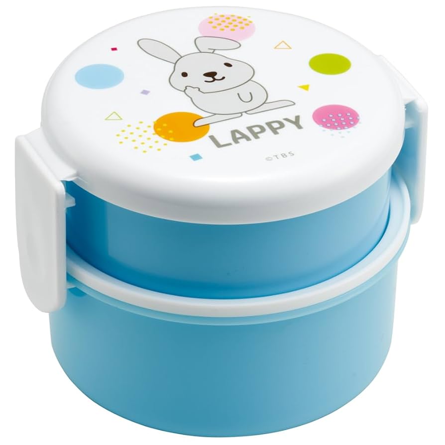 Amazon｜スケーター(Skater) 弁当箱 500ml 2段 丸型 おにぎり